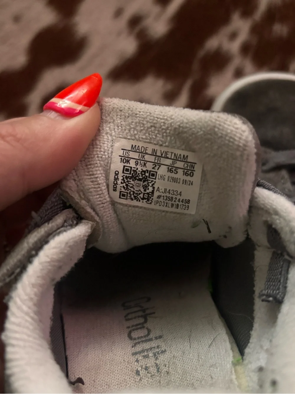 adidas kids sneaker